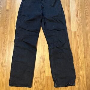 Abercrombie & Fitch Curvy Black Jeans